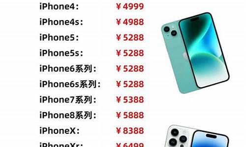 iphone上市价格一览表_iphone 上市价格